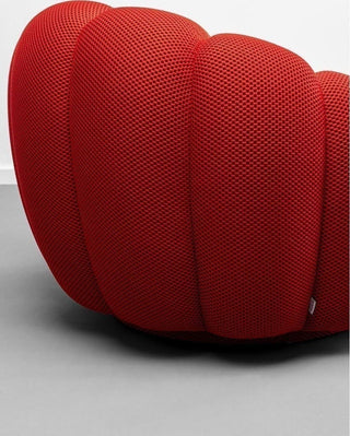 Swivel Armchair Peppo Bloom Red KARE MIAMI