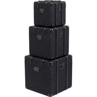 Trunk Voyage Black – set/3 - DEKOR