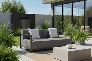 Sensation Outdoor Love Seat Whiteline