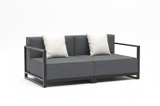 Sensation Outdoor Love Seat Whiteline