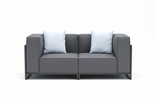 Sensation Upholstered Love Seat Whiteline