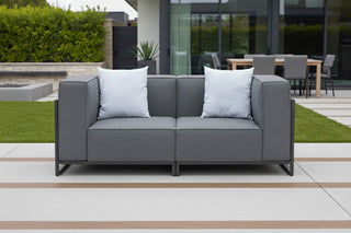 Sensation Upholstered Love Seat Whiteline