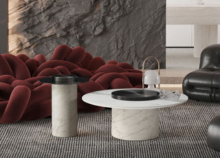 Aviana Side Table Whiteline
