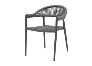 Leyla Outdoor Dining Armchair Whiteline