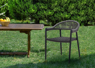 Leyla Outdoor Dining Armchair Whiteline