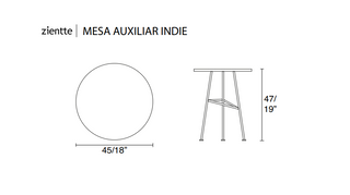INDIE Side table by Zientte - DEKOR
