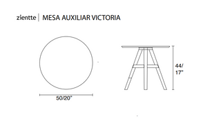 VICTORIA Side table by Zientte - DEKOR