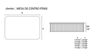 FÉNIX Coffee table by Zientte - DEKOR