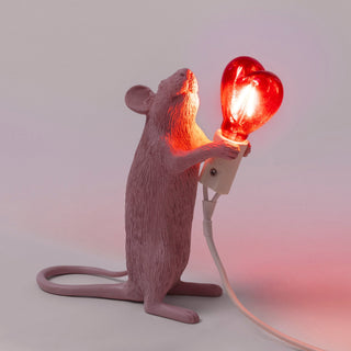 Mouse Lamp Love Edition SELETTI