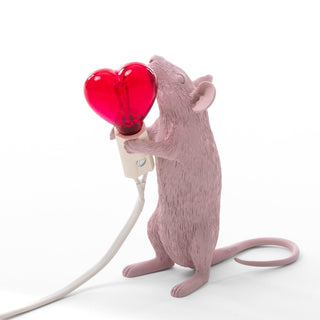 Mouse Lamp Love Edition SELETTI