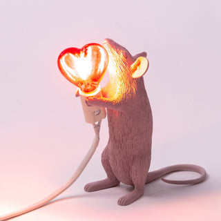 Mouse Lamp Love Edition SELETTI