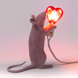 Mouse Lamp Love Edition SELETTI