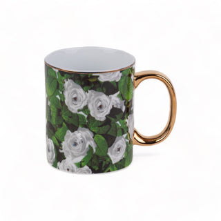 Porcelain Mug Roses SELETTI