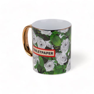 Porcelain Mug Roses SELETTI
