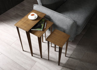 Nia Nest Side Tables Whiteline