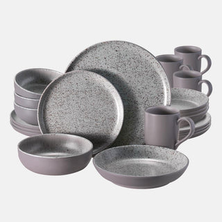Oxford Contempo, Granite Stoneware 20 Piece Dinnerware Set, Service for 4 Oxford