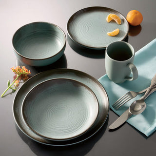 Oxford Contempo, Polaris Stoneware 20 Piece Dinnerware Set, Service for 4 Oxford