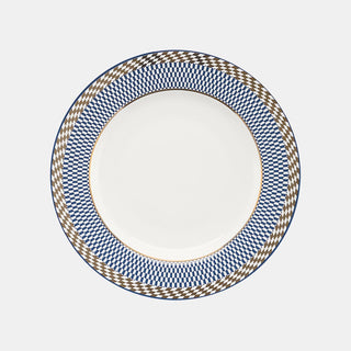Oxford Flamingo, Op Art Porcelain 20 Piece Dinnerware Set, Service for 4 Oxford