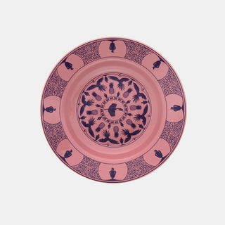 Oxford Flamingo, Terra Brasilis Utopia Porcelain 20 Piece Dinnerware Set, Service for 4 Oxford