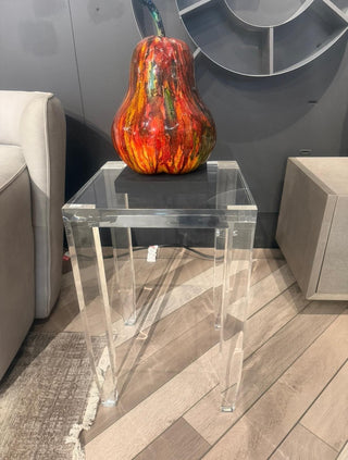 CLEAR ACRYLIC PEDESTAL AcrylicArt Designers