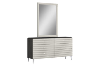 Pino Rectangular Mirror Whiteline