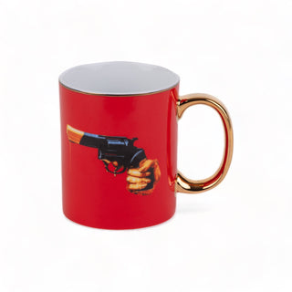 Porcelain Mug Revolver SELETTI