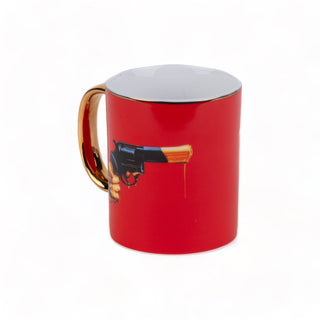 Porcelain Mug Revolver SELETTI