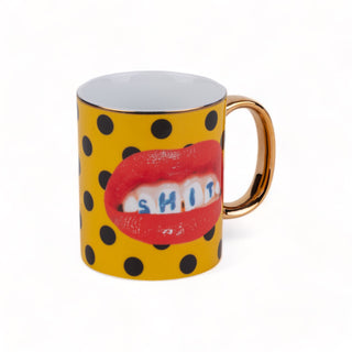 Porcelain Mug Shit SELETTI