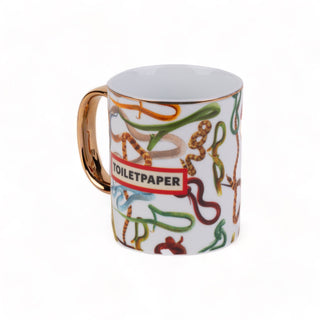 Porcelain Mug Snakes SELETTI
