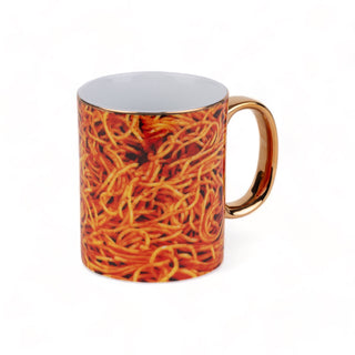 Porcelain Mug Spaghetti SELETTI