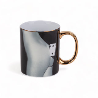 Porcelain Mug Two of Spades SELETTI