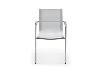 Paola Outdoor Dining Armchair Whiteline