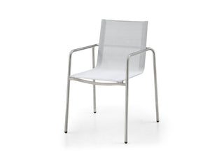 Paola Outdoor Dining Armchair Whiteline