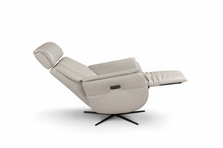 Beverly Swivel Recliner Whiteline