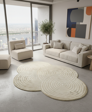 Collete Rug Whiteline