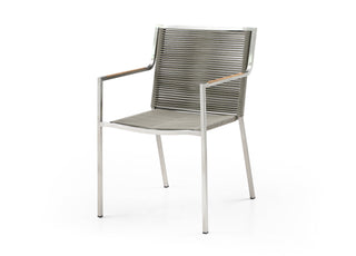 Rhea Outdoor Dining Armchair Whiteline