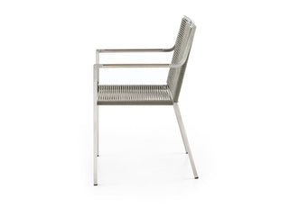 Rhea Outdoor Dining Armchair Whiteline