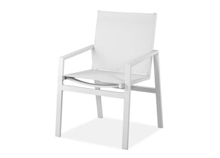 Rio Outdoor Dining Armchair Whiteline