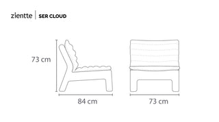 SER Cloud Lounge Chair by Zientte - DEKOR