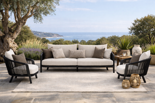 Haven 3 Seater Sofa Whiteline