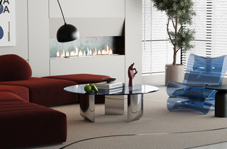Naomi Coffee Table Whiteline