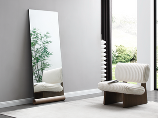 Rosie Floor Mirror Whiteline