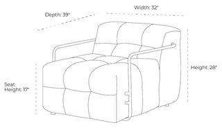 Cloud Armchair Whiteline
