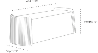 Hug Bench Whiteline