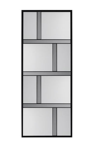Wall Mirror Brick Black 71x182cm - DEKOR