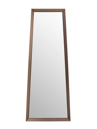 Wall Mirror Arezzo Coffee Trapez 65(45)x160cm - DEKOR
