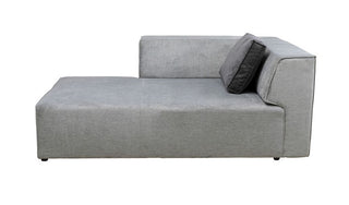 Infinity Ottomane Elements Grey Left - DEKOR