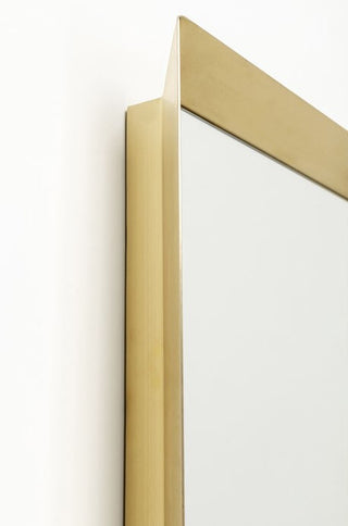 Floor Mirror Arezzo Brass 53x160cm - DEKOR