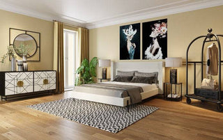 Bed Tivoli Ecru 160x200 - JULIA VENCE STORE