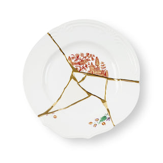 Kintsugi Dinner plate 01 SELETTI